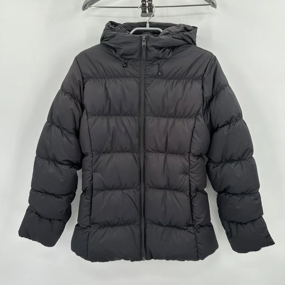 Patagonia Downtown Jacket in Black size S Women's Full Zip Insulated Down Fill - Picture 2 of 10